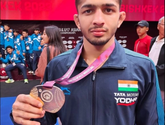 Ankush Wins Gold in U-17 Asian Wrestling Championships As India Finishes With Seven Medals