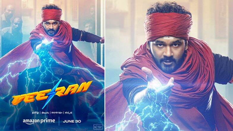 Veeran OTT Release: Hiphop Tamizha Aadhi’s Superhero Film To Stream on Amazon Prime Video From June 30!