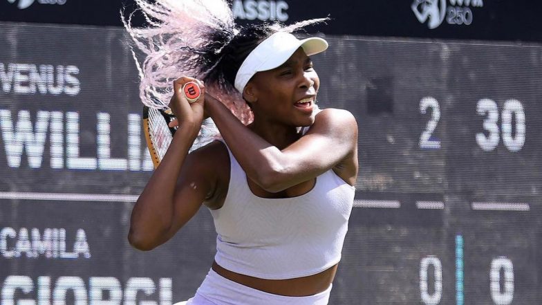 Venus Williams, 43, Gets Wild Card to Play Singles at Wimbledon 2023; Five-Time Champion Set to Make 24th Appearance in Tournament