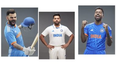Buy Team India New Jersey Online: Here Is How You Can Purchase Indian Cricket Team Kit by Adidas, Check MRP and Other Details
