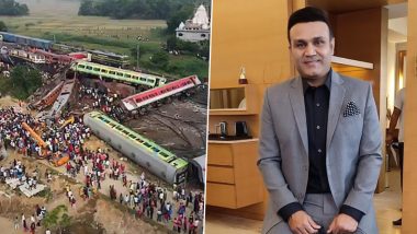 Odisha Train Accident: Former Cricketer Virender Sehwag Offers Free Education to Children of Victims in His School's Boarding Facility