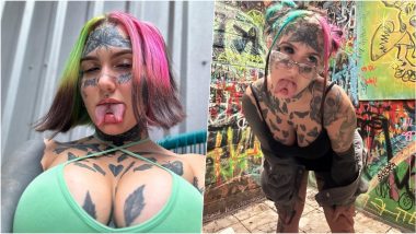 Woman With Two Tongues! OnlyFans Orylan Is Body Modification Addict With Split Tongue Says She Can Taste Different Foods at the Same Time