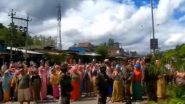 Manipur Violence: Indian Army Appeals For Support As Women Activists Blocking Routes, Interfering in Operations (Watch Video)