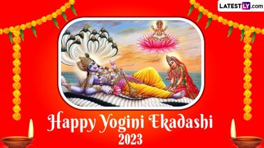 Yogini Ekadashi 2023 Images & HD Wallpapers for Free Download Online: Wish Happy Yogini Ekadashi With WhatsApp Messages, Greetings and Lord Vishnu Photos to Loved Ones
