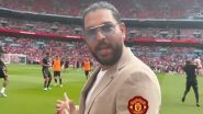 Yuvraj Singh Attends Manchester City vs Manchester United FA Cup 2022-23 Final At Wembley Stadium (See Pic)