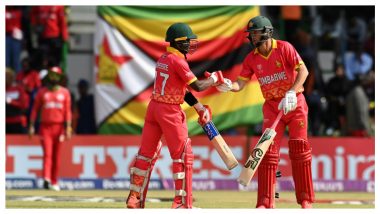 Kashyap Prajapati's Fighting Century Goes in Vain As Sean Williams Shines Again to Help Zimbabwe Register Their Opening Victory Of ICC World Cup 2023 Qualifier Super Six Stage
