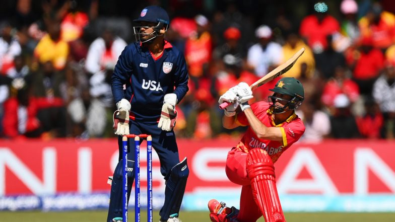 Zimbabwe Cross 400 Run-Mark for the First Time in ODIs, Register 408/6 Against USA in ICC World Cup 2023 Qualifier