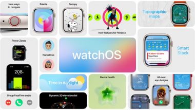 Apple WWDC23: watchOS 10 Unveiled with Workout APIs and New Watch Faces, Check All Features Here