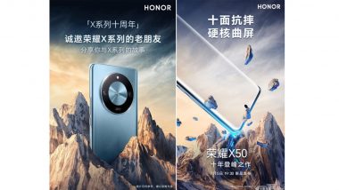 Honor X50 Launch Date Officially Confirmed: From Specs to Matrix AI Vision Camera, Here's All We Know