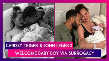 John Legend And Wife Chrissy Teigen Welcome Fourth Child, A Baby Boy, Via Surrogacy