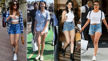 Ananya Panday, Kriti Sanon & Other Bollywood Beauties Teach You How to Wear Shorts in Monsoon!
