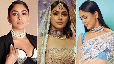 Mrunal Thakur's Choker Collection is for All the Brides and Bridesmaids