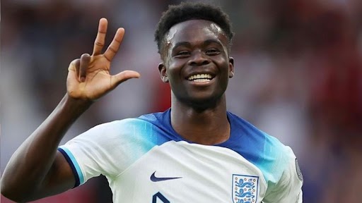 UEFA Euro 2024 Qualifiers: Bukayo Saka’s Hat-Trick Helps England Thrash North Macedonia 7–0