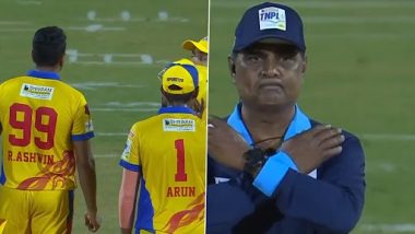 ‘Uno Reverse Card in Real Life!’ Ravi Ashwin Reviews A Review During TNPL 2023 Match (Watch Video)