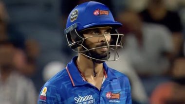 Ruturaj Gaikwad Scores 22-Ball Fifty in Puneri Bappa vs Kolhapur Tuskers MPL 2023 Match