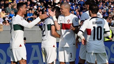 UEFA Euro 2024 Qualifiers: Cristiano Ronaldo’s Late Goal Helps Portugal Beat Iceland 1–0