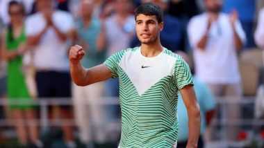 French Open 2023: Carlos Alcaraz Topples Lorenzo Musetti 6-3, 6-2, 6-2, Sets Up Quarterfinal Clash With Stefanos Tsitsipas