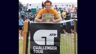 Andy Murray Beats Arthur Cazaux 6–4, 6–4 to Clinch Nottingham Open, Bags Second Consecutive Challenger Title
