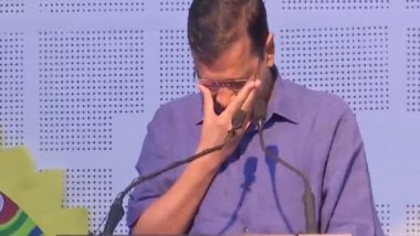 Arvind Kejriwal Breaks Down in Tears Video: Delhi CM Gets Emotional As He Talks About Jailed Former Minister Manish Sisodia