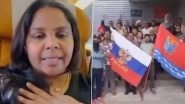 Indians, Who Were Stranded After Delhi-San Francisco Air India Flight Made Emergency Landing in Russia, Thanks Russian People for Providing Assistance (Watch Video)