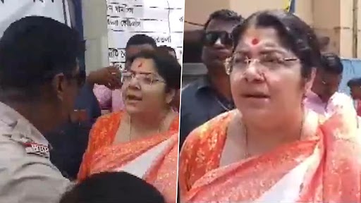 Locket Chatterjee Xxx Video - West Bengal: BJP MP Locket Chatterjee Stopped by Police From Entering BDO  Office in Pandua (Watch Video) | LatestLY