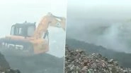 Delhi Fire Video: Massive Blaze Erupted at Ghazipur Landfill Site Brought Under Control