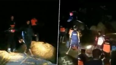 Himachal Pradesh: Kangra Police Rescues 39 People Stranded Due to Heavy Rainfall (Watch Video)