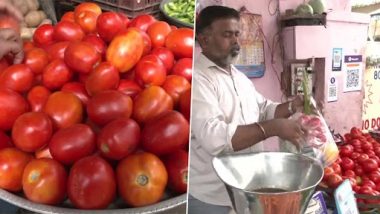 Tomato Price Rise in India: Tomatoes Burn Holes in Customers’ Pockets, Touch Rs 100 a Kg in Some Cities; Check Tomato Prices in Delhi, Bengaluru, Kanpur and Other Metros