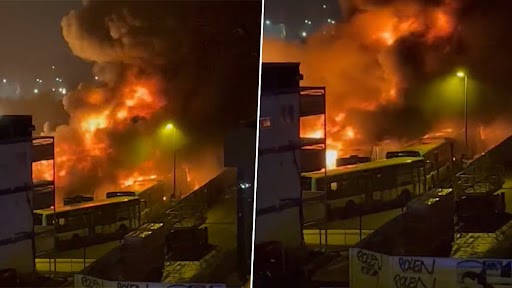 France Riots New Videos: Violence Spreads to Several Cities as Rioting Continues for Third Consecutive Day, Horrifying Footages of Arson and Looting Surface