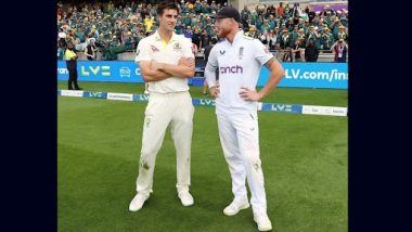 How to Watch ENG vs AUS 2nd Test 2023 Day 1 Live Streaming Online in India? Get Free Live Telecast Channel Details of England vs Australia Ashes Cricket Match Score Updates on TV