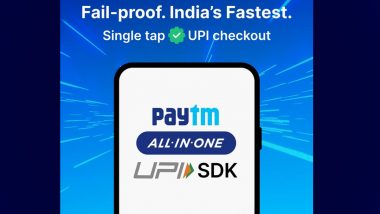 Paytm UPI SDK Launched for Merchant Apps: New Product Promises Fail-Proof, One-step UPI Payments