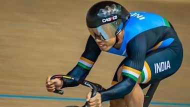 Asian Track Cycling 2023: Ace Indian Cyclist Ronaldo Singh Wins Silver, Sets New National Record