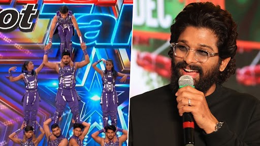 Indian Dance Group's Electrifying Performance to Allu Arjun's Famous Song 'Eyy Bidda' Stuns Judges on America's Got Talent (Watch Video)