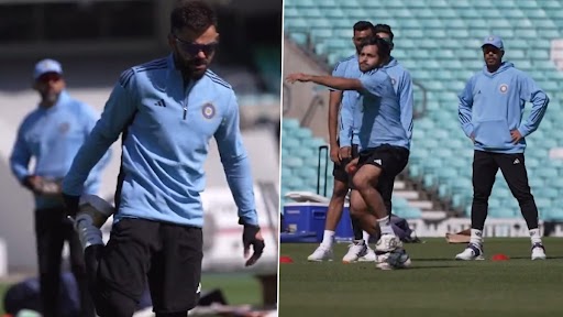 BCCI Shares Behind The Scene Video of Team India Practising in the Nets Ahead of WTC 2023 Final