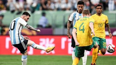 Lionel Messi on the Scoresheet As Argentina Beat Australia 2–0 in a Friendly Fixture in Beijing