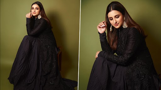 Parineeti Chopra Is The Ultimate Show Stealer In All Black Traditional Attire (View Pics)