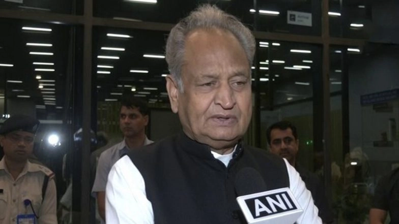 Rajasthan Assembly Elections 2023: CM Ashok Gehlot Says PM Narendra Modi Visiting Poll-Bound States but Not Manipur