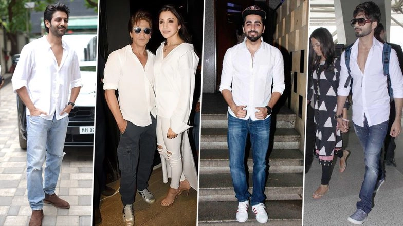Shah Rukh Khan, Shahid Kapoor & Others Look Dapper in Simple White Shirts!