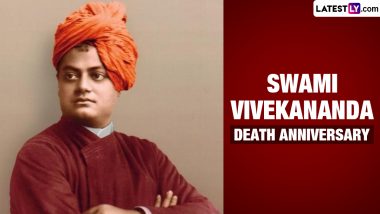 Swami Vivekananda’s Death Anniversary Date: All You Need To Know About the Great Philosopher and Social Reformer on His 121st Punya Tithi