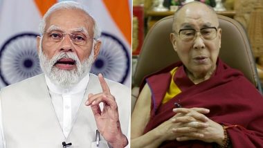 Dalai Lama Birthday 2023: PM Narendra Modi Conveys Heartfelt Greetings to Spiritual Leader on His 88th Birthday