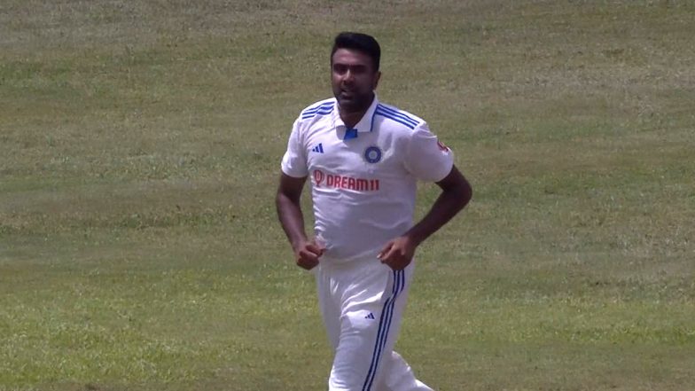 India vs West Indies 1st Test 2023 Video Highlights: Ravi Ashwin Dismisses Both the Windies Openers