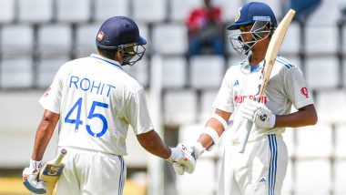 Rohit Sharma and Yashasvi Jaiswal Register Highest Opening Partnership for India in West Indies, Duo Achieve Feat on Day 2 of IND vs WI 1st Test 2023