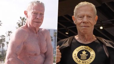 World’s Oldest Bodybuilder Video: 90-Year-Old Jim Arrington Defies Age to Win Competitions, Guinness World Records Shares His Inspirational Story (Watch)