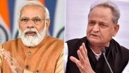 Ashok Gehlot vs PMO: Rajasthan CM Alleges His Speech Cut Out During PM Narendra Modi's Event, Prime Minister's Office Retorts