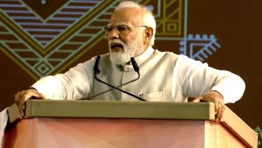 ‘Match Sickle Cell Test Card Then Only Get Married’, PM Narendra Modi’s Advice at National Sickle Cell Anaemia Elimination Mission Launch Event in MP’s Shahdol (Watch Video)