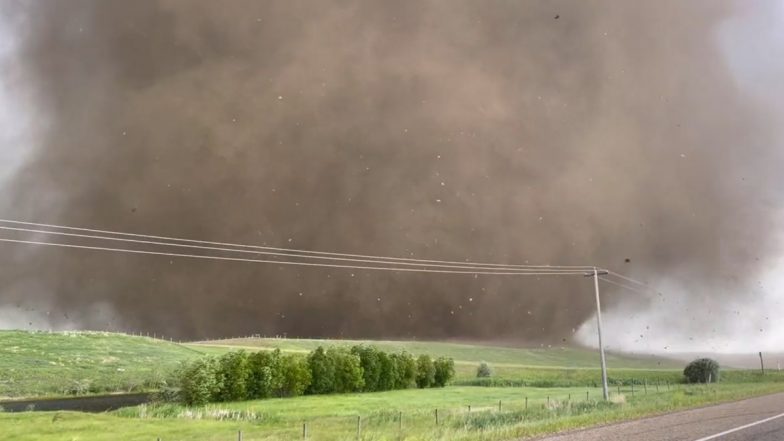 Tornado Hits Canada Video: Violent Storm Damages Homes in Central Alberta’s Didsbury