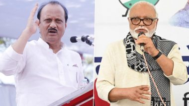 Maharashtra Politics: Ajit Pawar, Chhagan Bhujbal Meet Deputy CM Devendra Fadnavis To Discuss Allocation of Portfolios in Eknath Shinde-Led Government