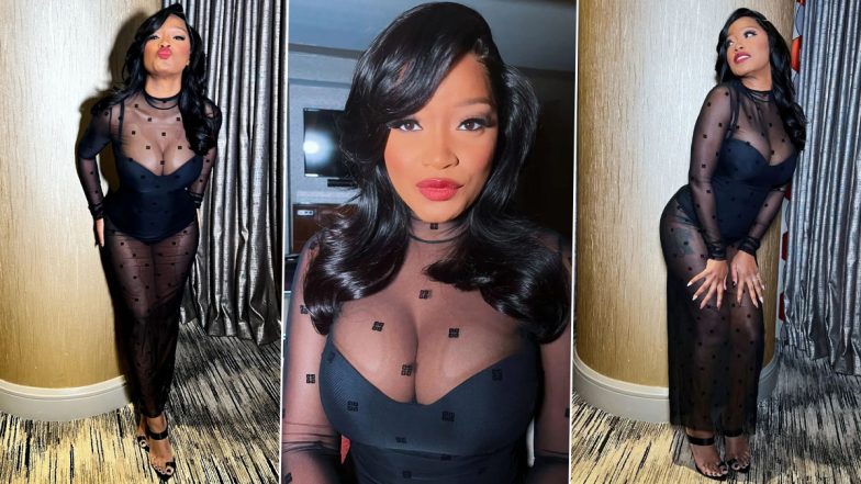 Keke Palmer Shows Off Her Sexy Black Outfit On Insta After Her Boyfriend Darius Jackson Shames Her Publicly (View Pics)