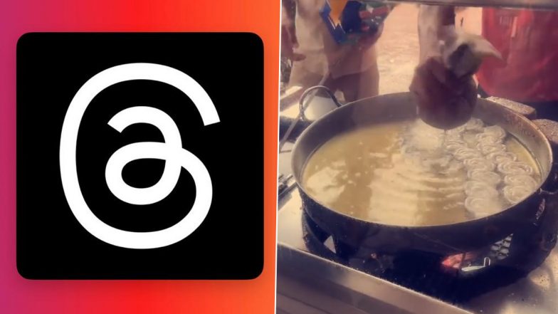 Threads Logo Amuses The Internet! Funny Memes and Curious Reactions on 'Inspiration' Behind Mark Zuckerberg's New App Logo Goes Viral