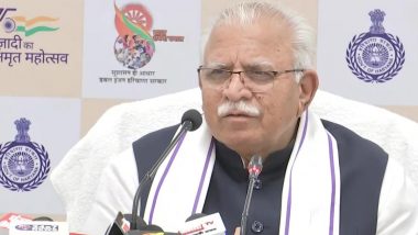 People of Haryana Should Forget Religious, Communal Differences and Maintain Harmony, Says CM Manohar Lal Khattar During Independence Day Speech